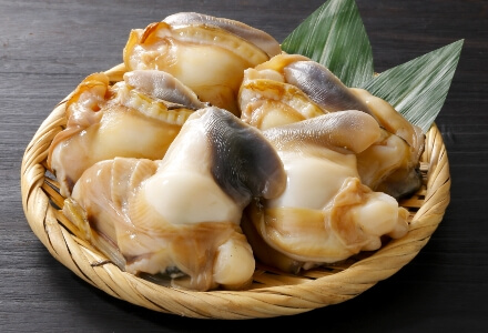ホッキ貝（貝付き）