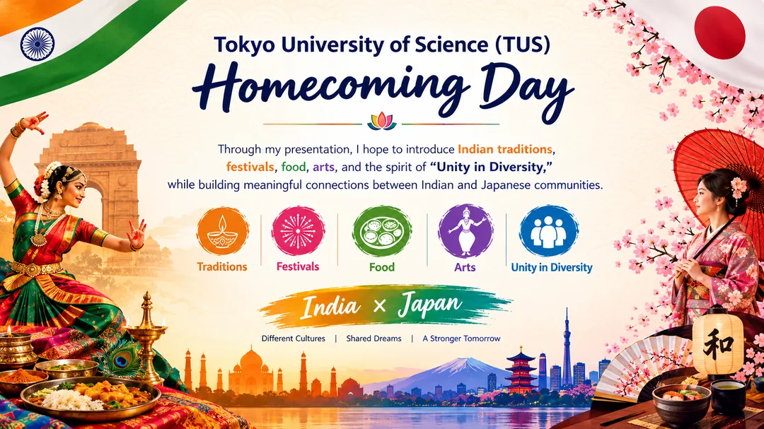 留学生母国紹介 インドの活動の様子