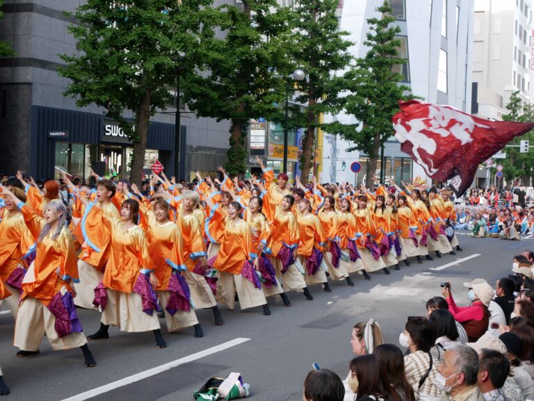 2024年度　理科大Yosakoiソーラン部が華麗な舞い！